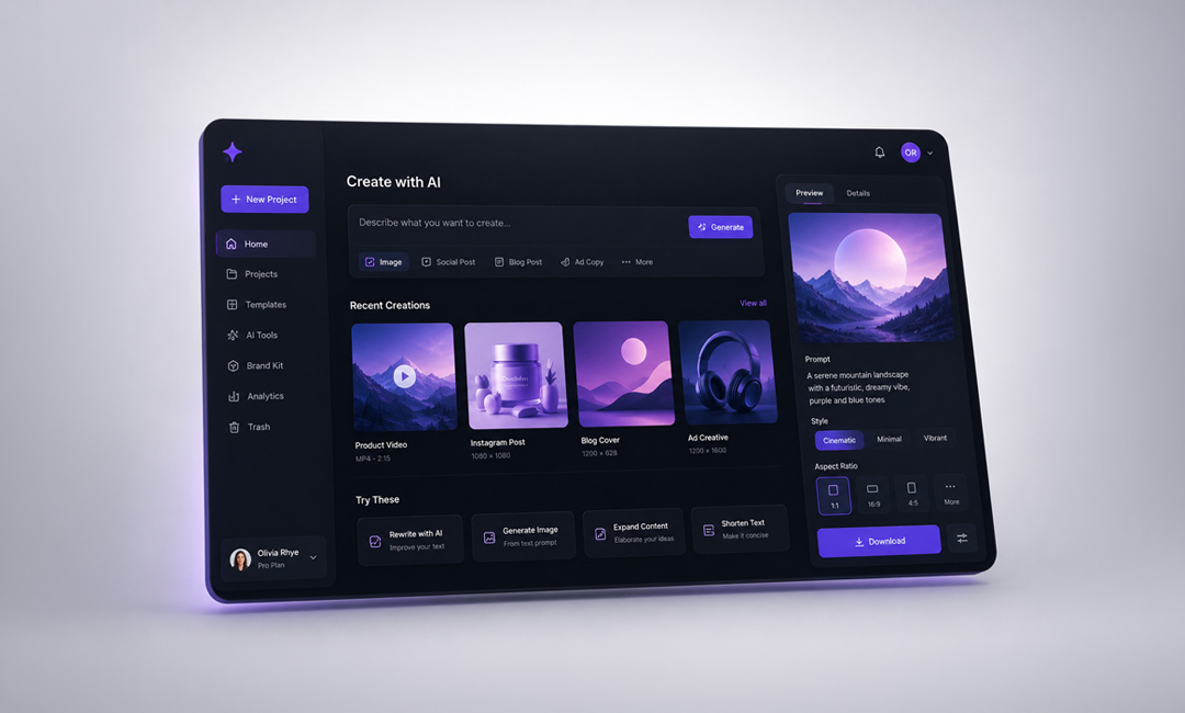 Creative + AI Content